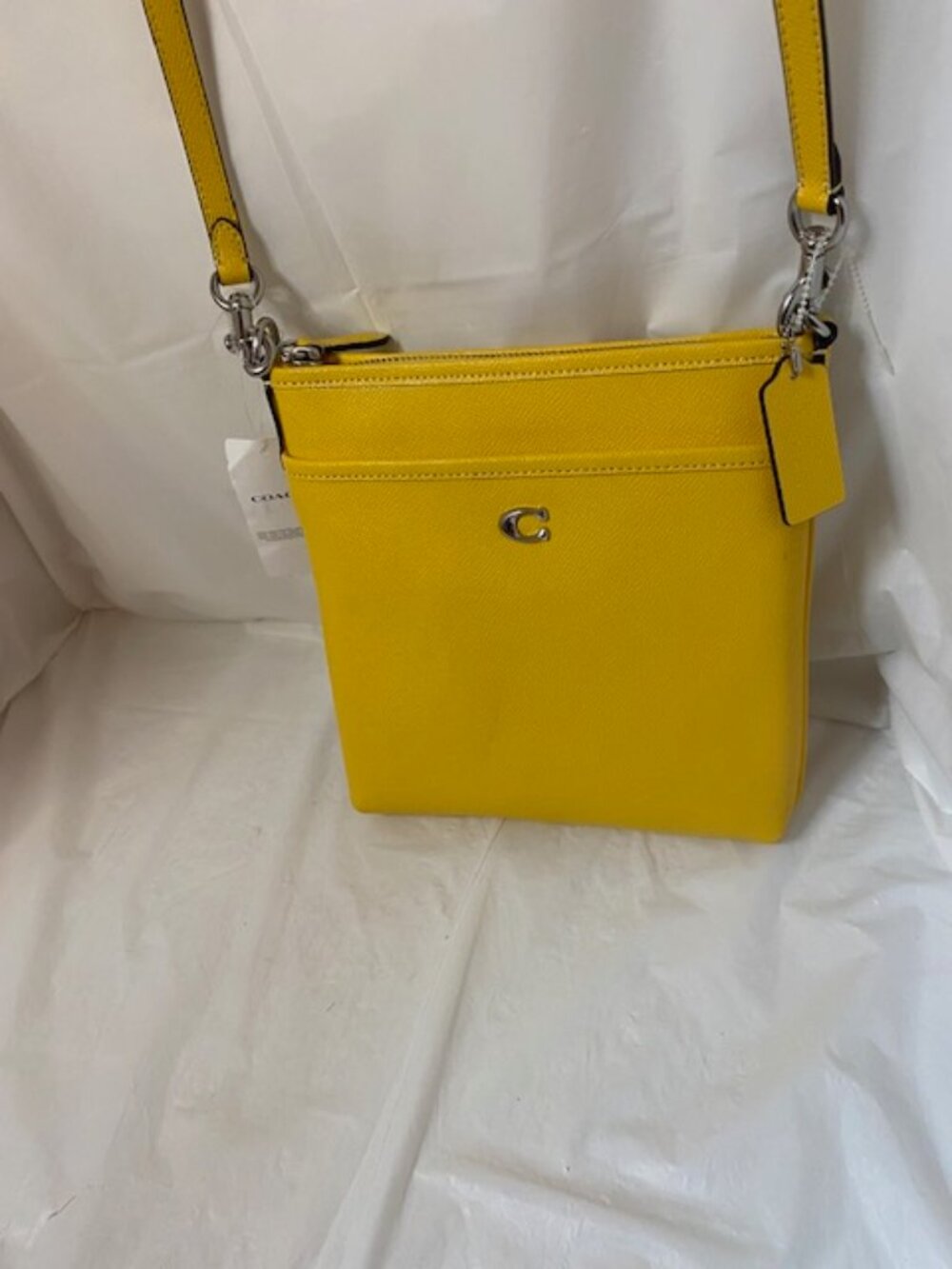 Coach Kitt Messenger Crossbody Bag in Canary (Yellow)-NEW